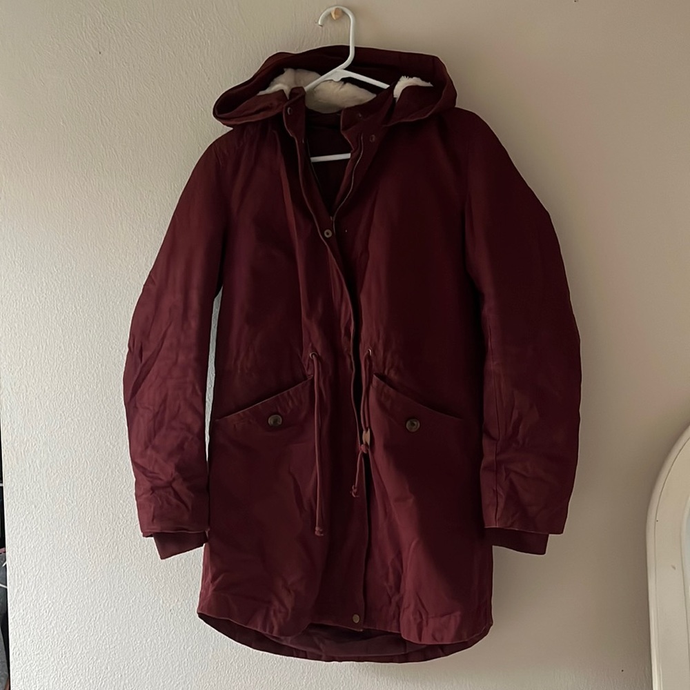 Wonderfully Warm Red Coat